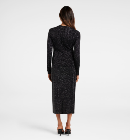 Casey Petite Long Sleeve Midi Dress