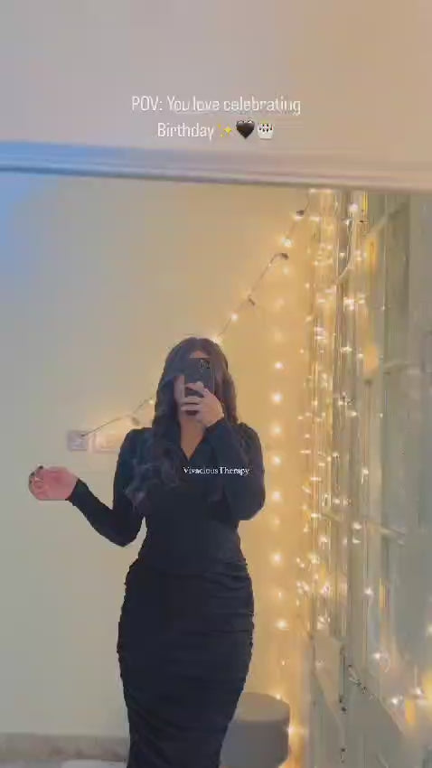 Bold Gigot Sleeve Mesh Bodycon Dress